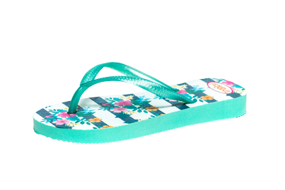 Ojota Dama Hawaiana Slim c/Transfer 2D